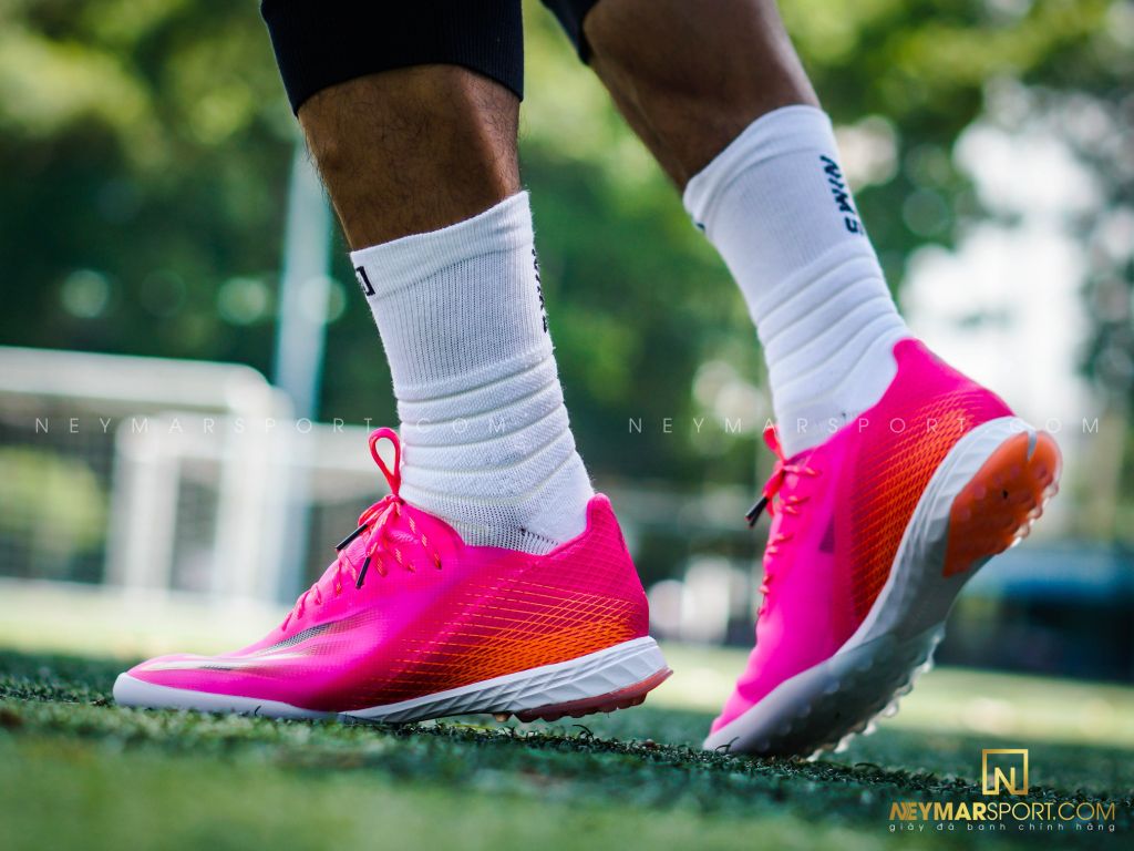 adidas X Ghosted .1 TF Superspectral - Shock Pink/Core Black/Screaming Orange