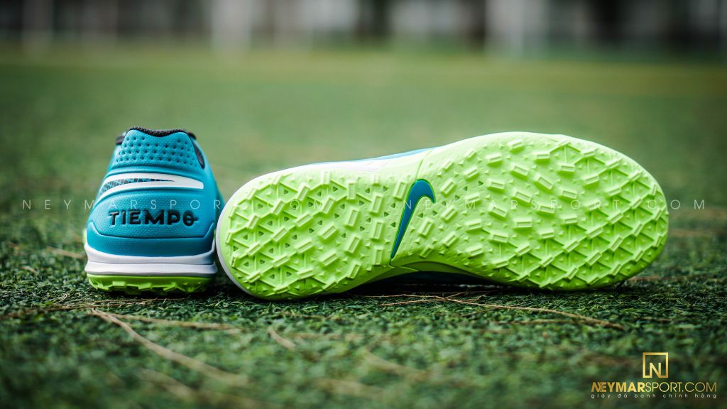Nike Tiempo Legend 8 Academy TF Impulse - Aquamarine/White/Lime Glow