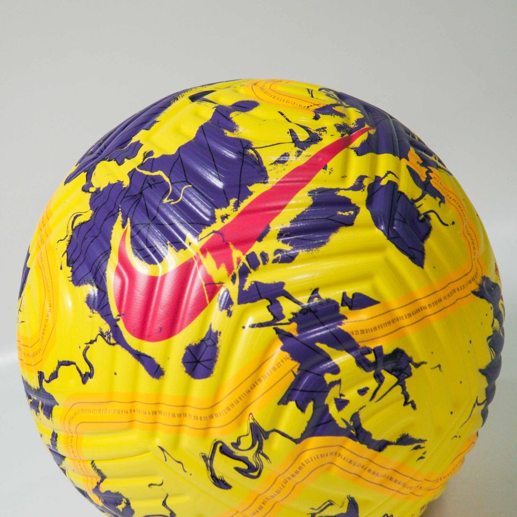 Quả bóng đá Nike Football Flight Premier League Hi-Vis - Yellow/Purple/Pink Blast