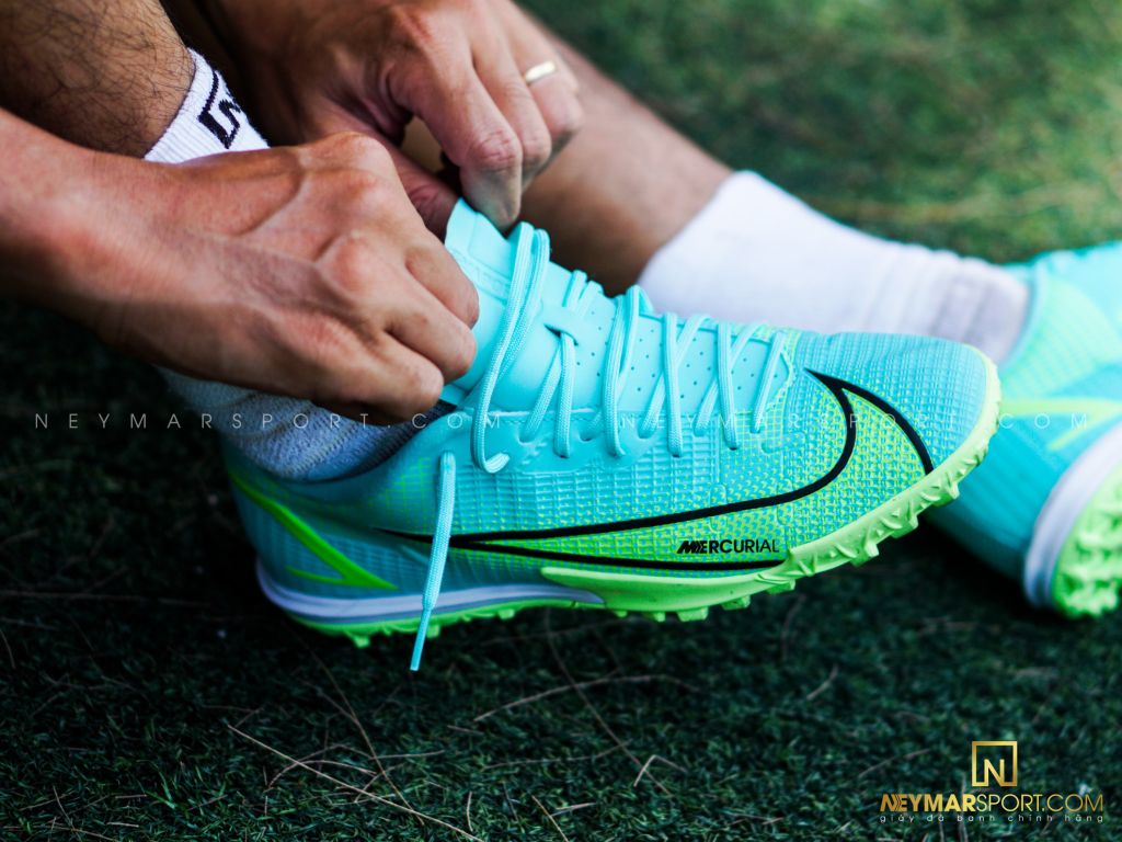 Nike Mercurial Vapor 14 Academy TF Impulse - Dynamic Turq/Lime Glow