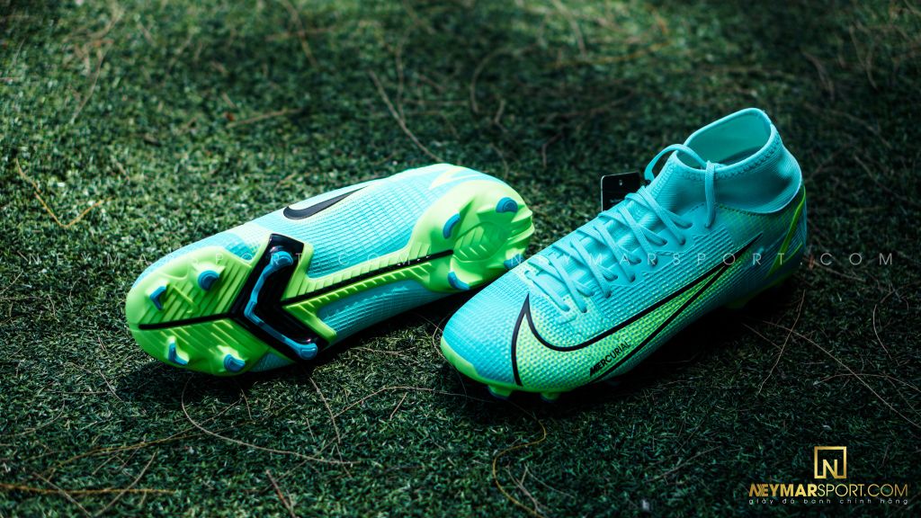 Nike Mercurial Superfly 8 Academy MG Impulse - Dynamic Turq/Lime Glow