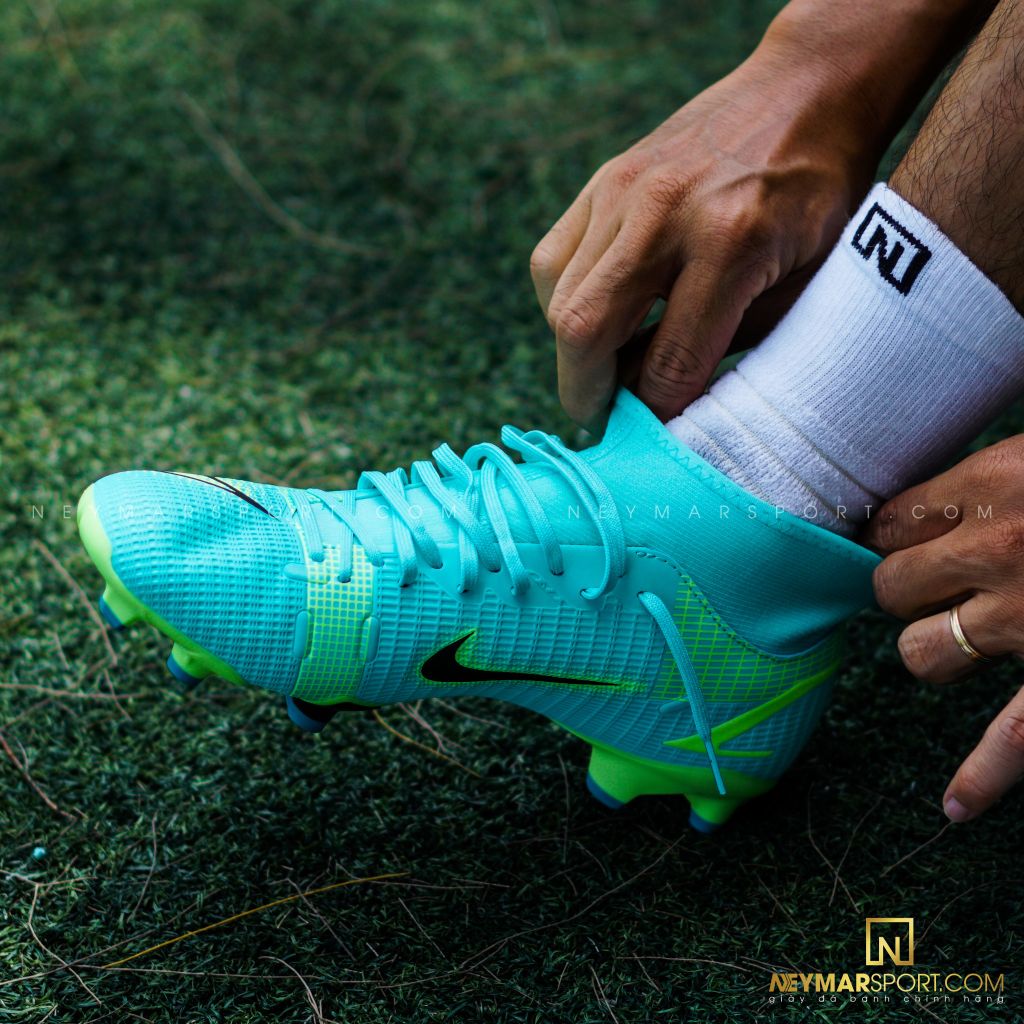 Nike Mercurial Superfly 8 Academy MG Impulse - Dynamic Turq/Lime Glow
