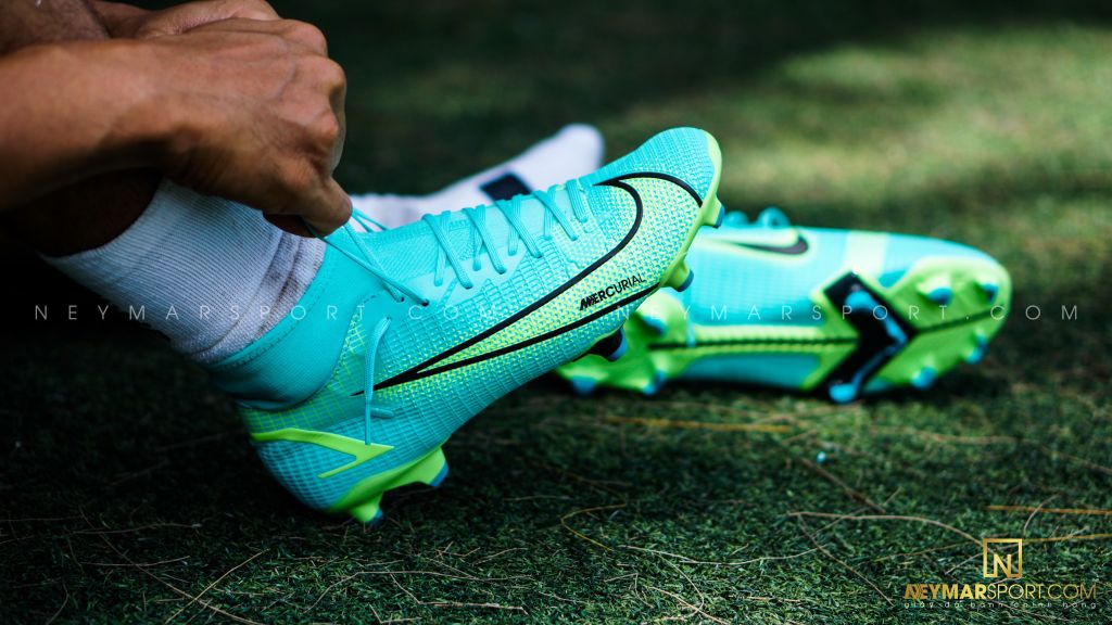 Nike Mercurial Superfly 8 Academy MG Impulse - Dynamic Turq/Lime Glow