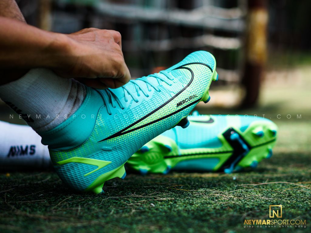 Nike Mercurial Superfly 8 Academy MG Impulse - Dynamic Turq/Lime Glow