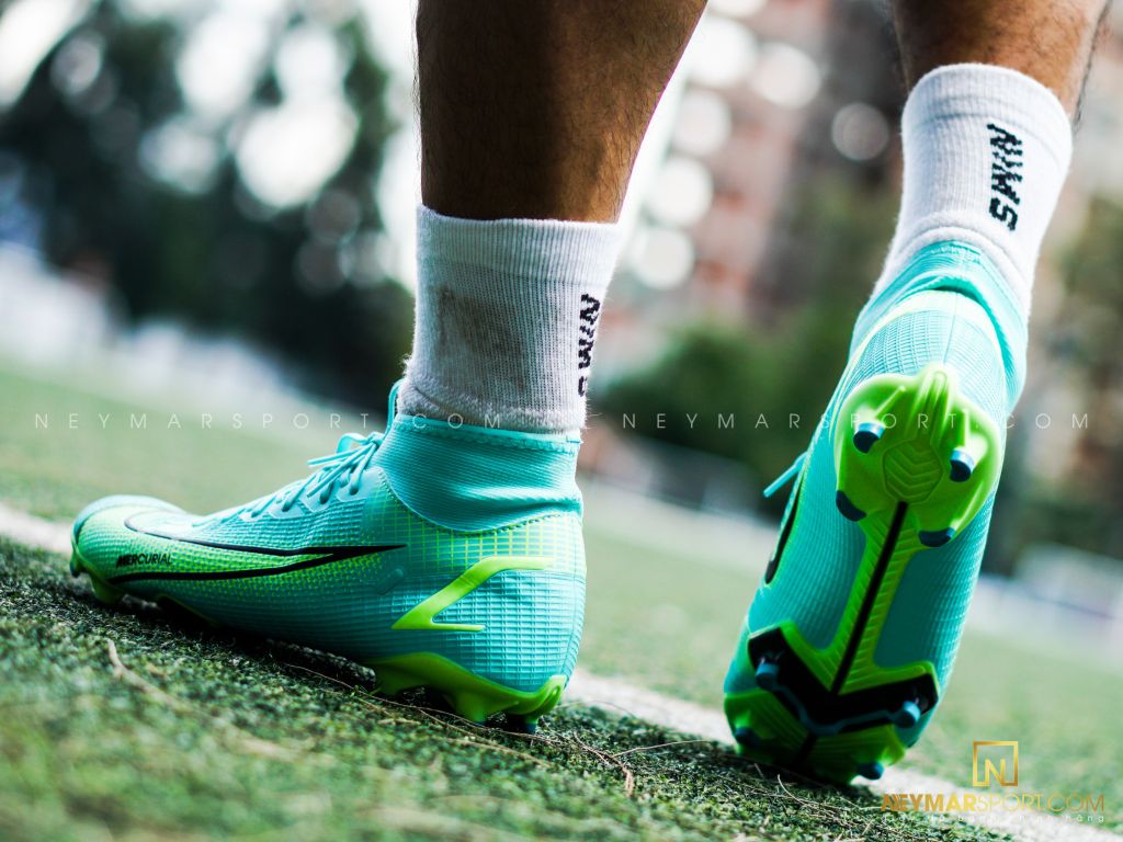Nike Mercurial Superfly 8 Academy MG Impulse - Dynamic Turq/Lime Glow