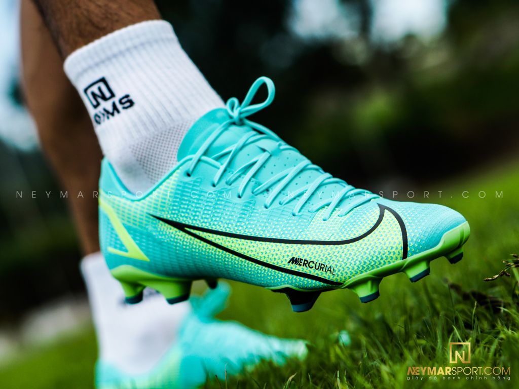 Nike Mercurial Vapor 14 Academy MG Impulse - Dynamic Turq/Lime Glow