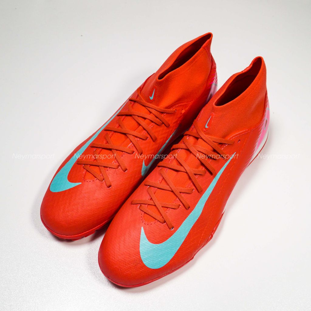 Giày đá bóng Nike Air Zoom Mercurial Superfly 10 Academy TF Mad Energy - Ember Glow/Aurora Green FQ8331-800