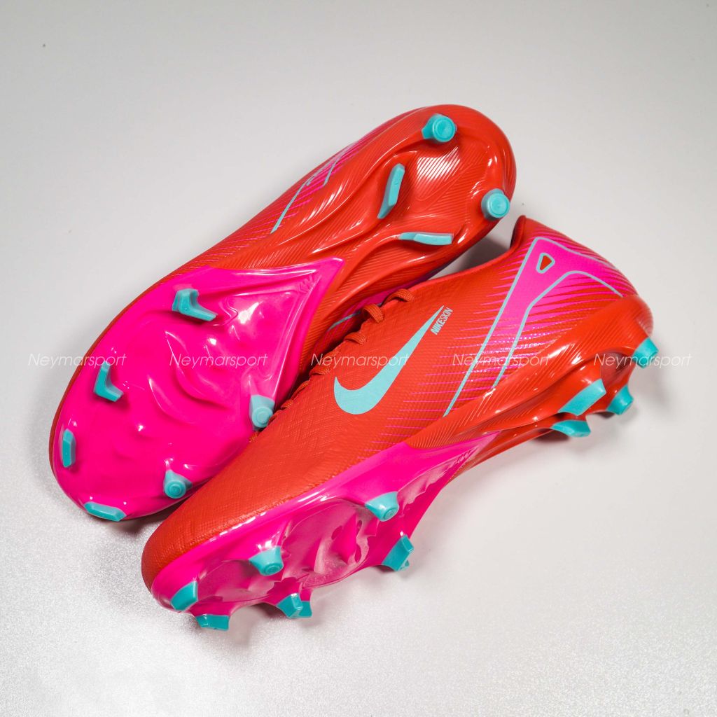 Giày đá bóng Nike Air Zoom Mercurial Vapor 16 Academy MG Mad Energy - Ember Glow/Aurora Green FQ8374-800