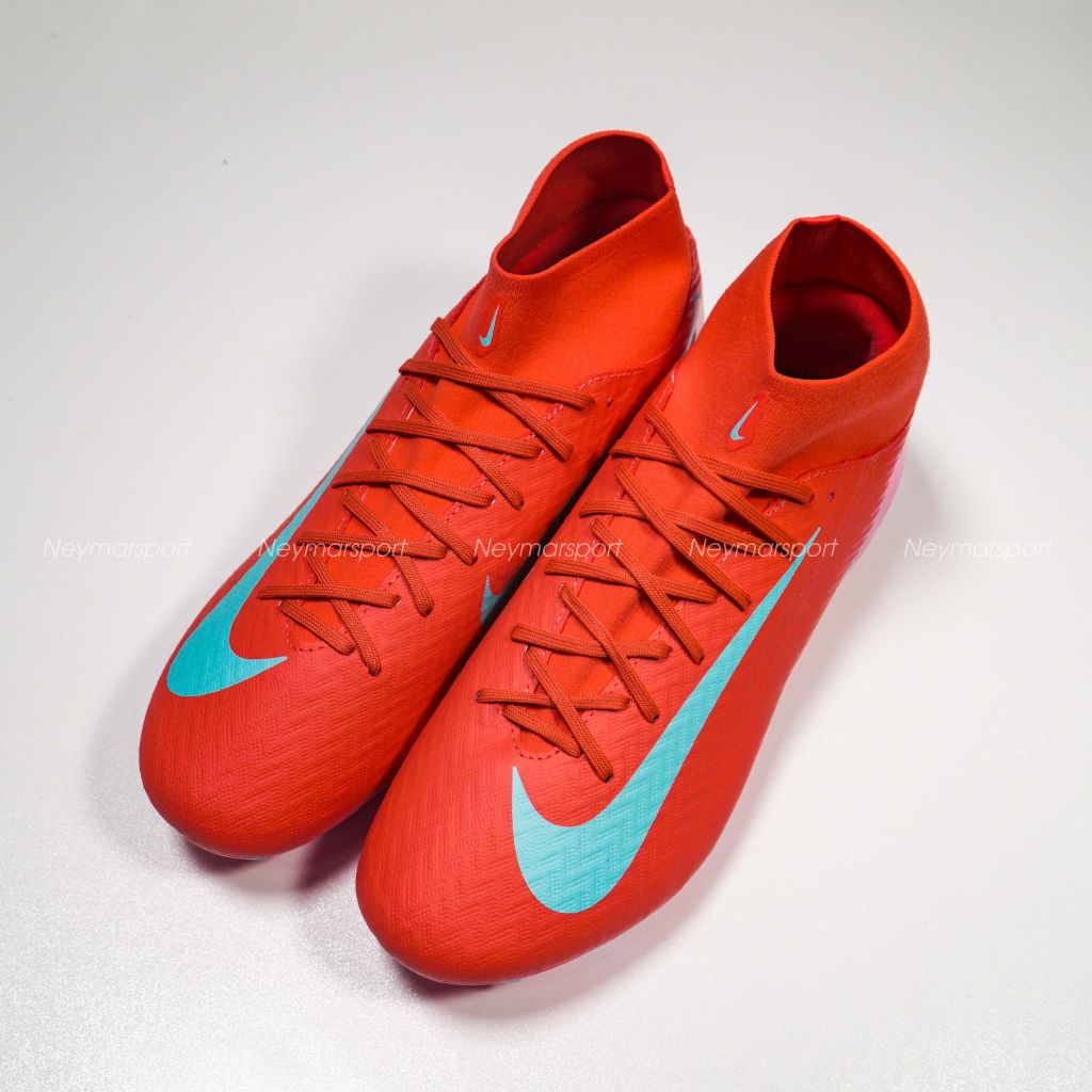 Giày đá bóng Nike Air Zoom Mercurial Superfly 10 Academy MG Mad Energy - Ember Glow/Aurora Green FQ1456-800