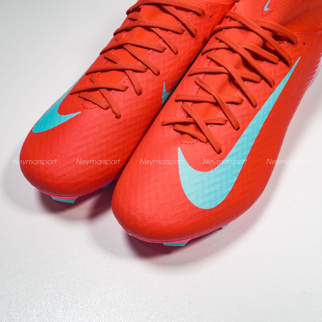 Giày đá bóng Nike Air Zoom Mercurial Superfly 10 Academy MG Mad Energy - Ember Glow/Aurora Green FQ1456-800