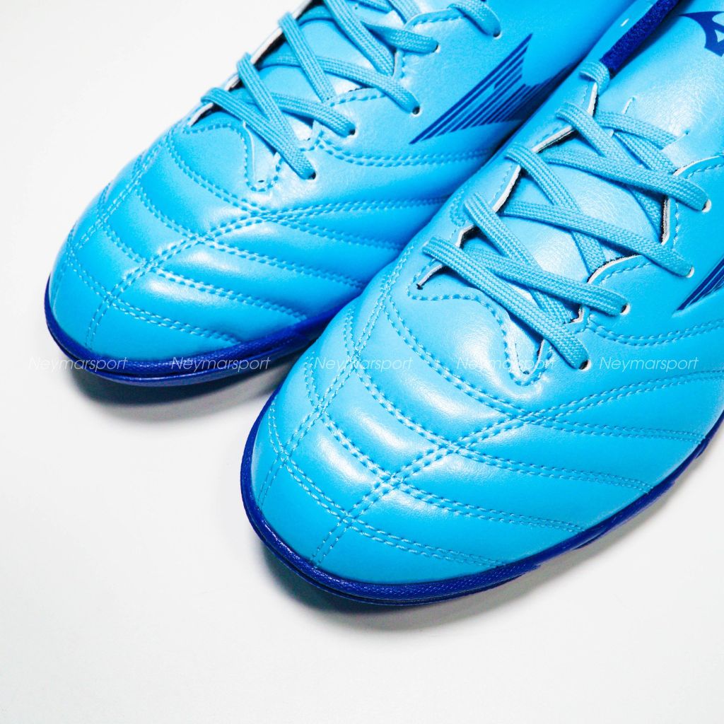 Giày đá bóng Mizuno Monarcida Neo III Select AS TF - Aqua Blue P1GD242513