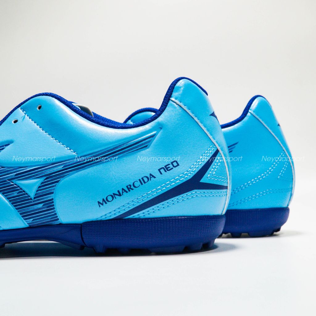 Giày đá bóng Mizuno Monarcida Neo III Select AS TF - Aqua Blue P1GD242513