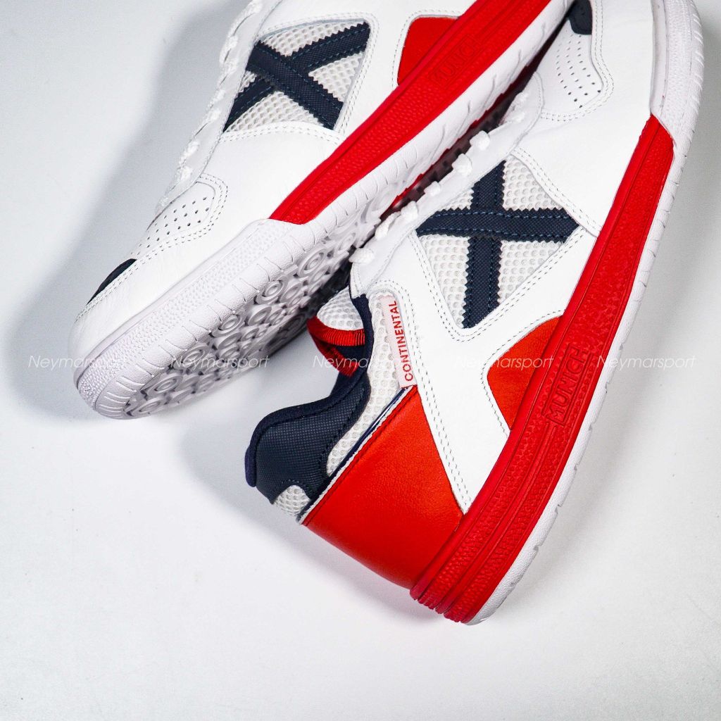 Giày đá bóng X MUNICH CONTINENTAL 946 - White/Red 4100946