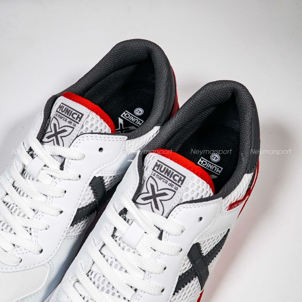 Giày đá bóng X MUNICH CONTINENTAL V2 46 - White/Red 4104046