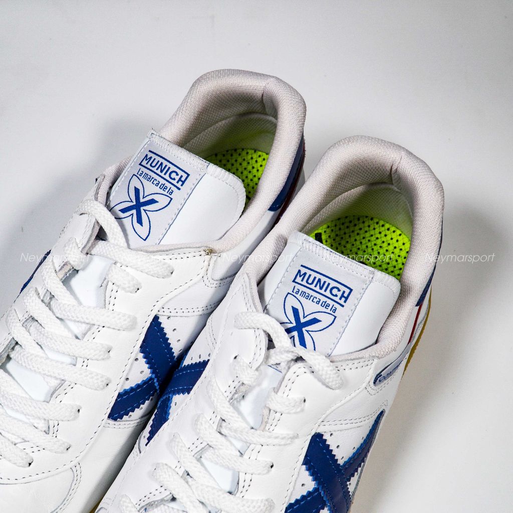 Giày đá bóng X MUNICH CONTINENTAL 821 - White/blue 4100821