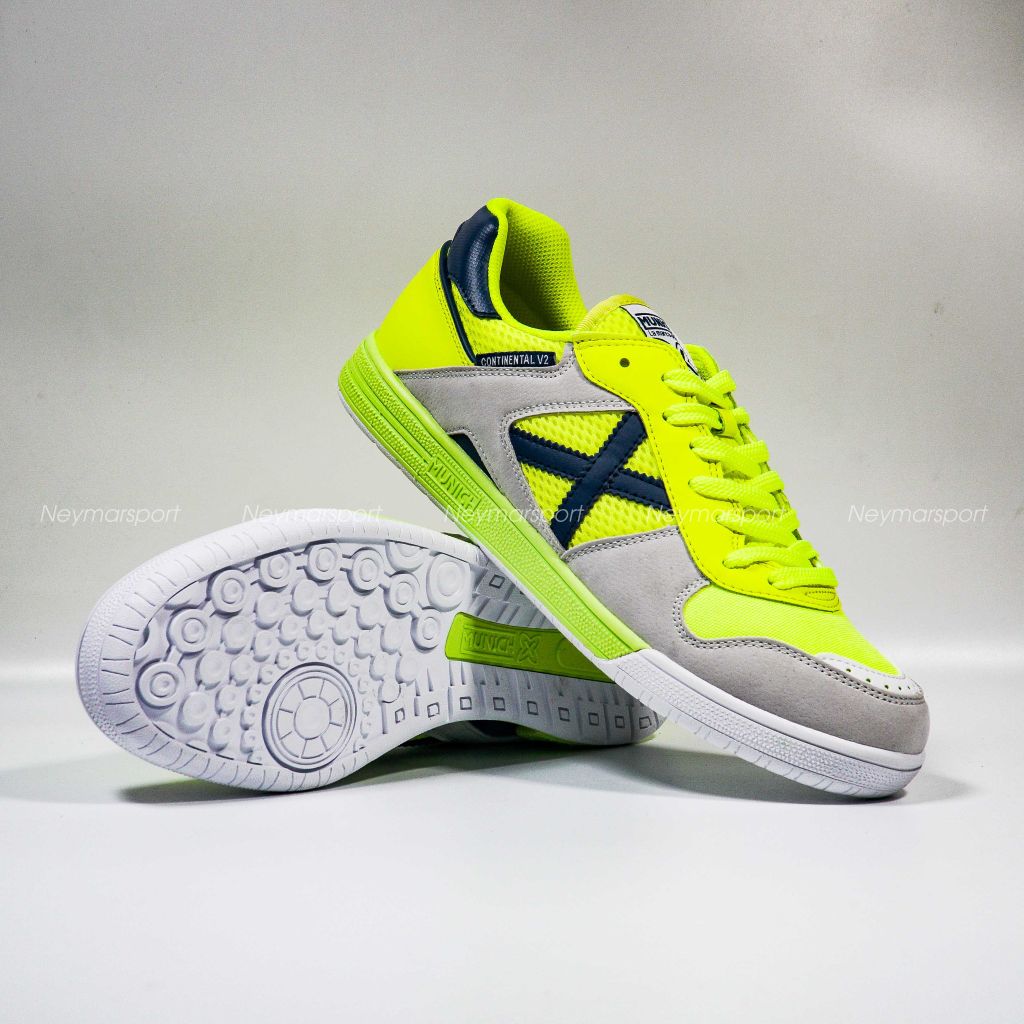 Giày đá bóng X MUNICH CONTINENTAL V2 47 - Solar Yellow/Grey 4104047