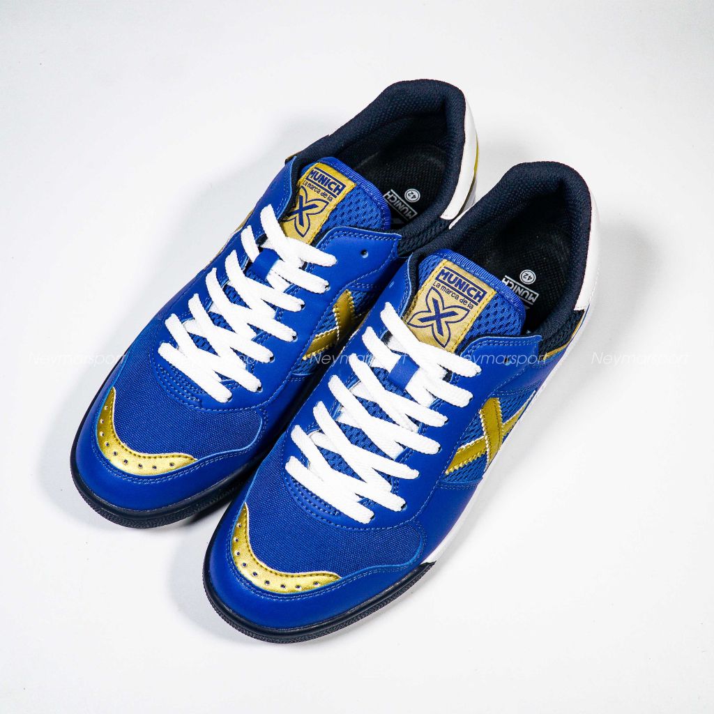Giày đá bóng X MUNICH CONTINENTAL V2 45 - Royal Blue/White 4104045