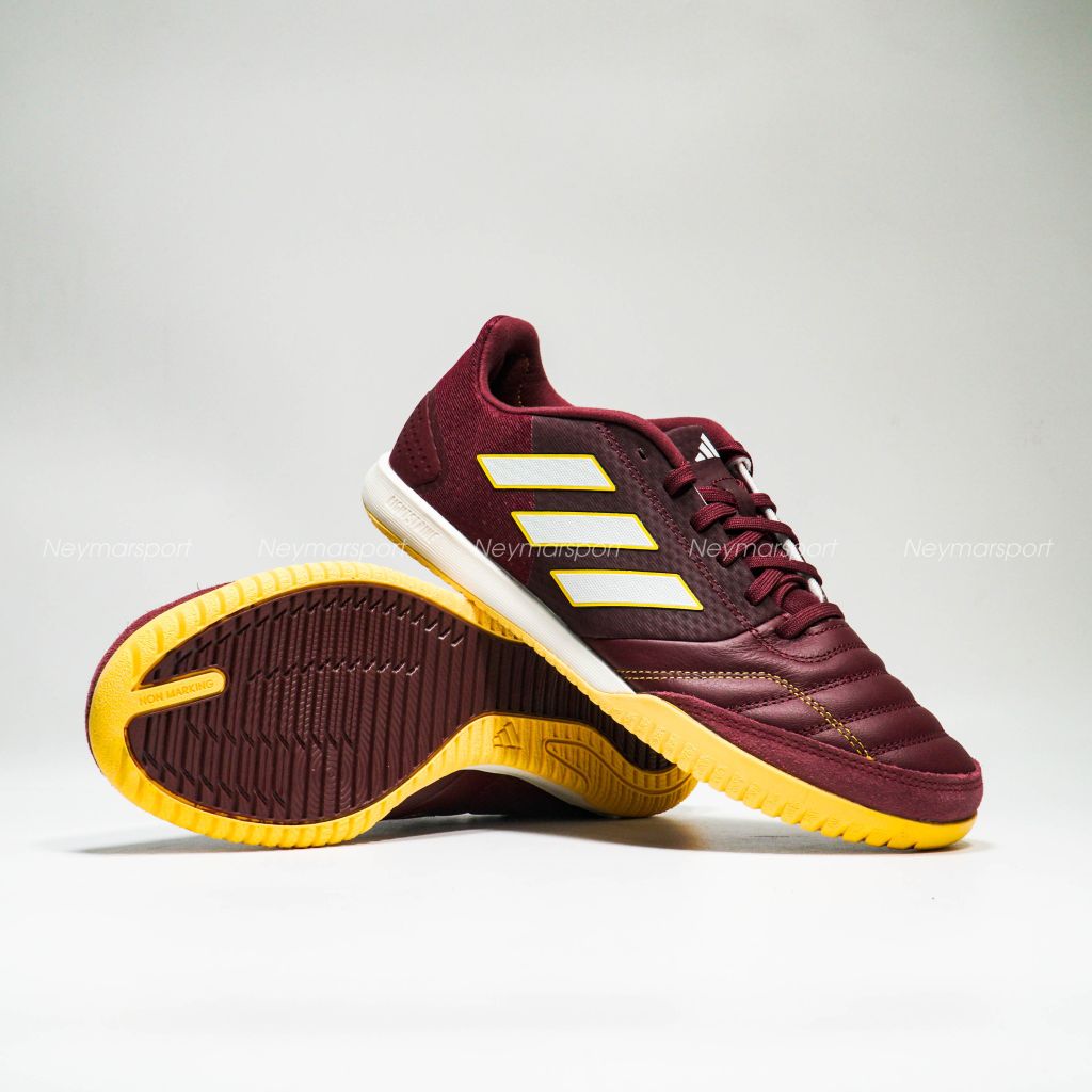 Giày đá bóng adidas Top Sala Competition IC - Shadow Red/Off White/Yellow IE7549