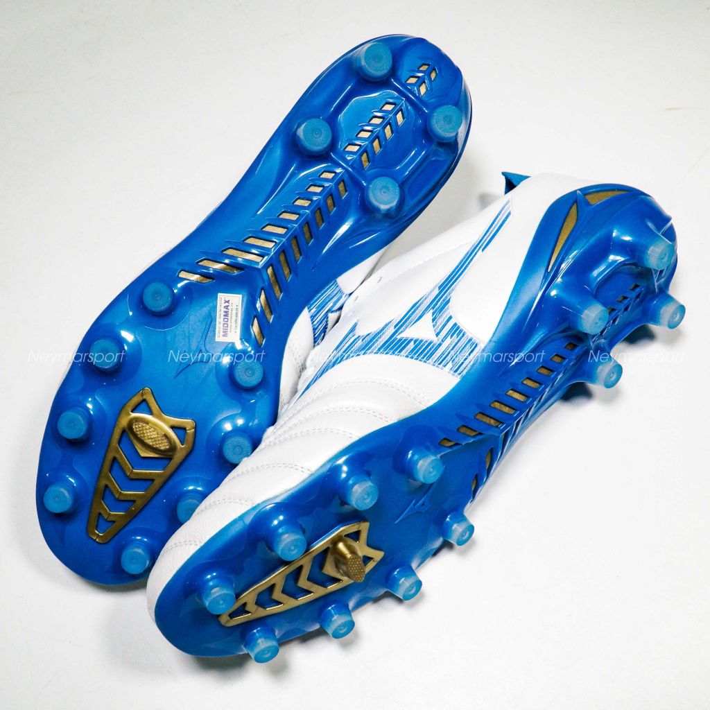 Giày đá bóng Mizuno Morelia Neo IV Elite FG/AG Mugen - White/Laser Blue P1GA243225