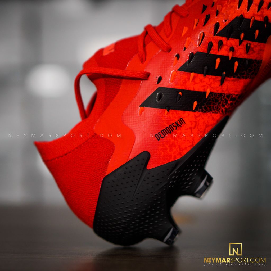 adidas Predator Freak .1 Low FG Meteorite - Red/Core Black/Solar Red