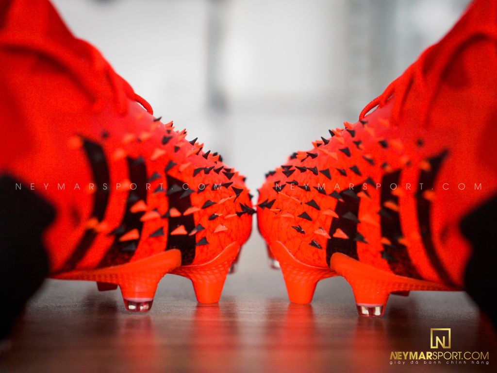 adidas Predator Freak .1 Low FG Meteorite - Red/Core Black/Solar Red