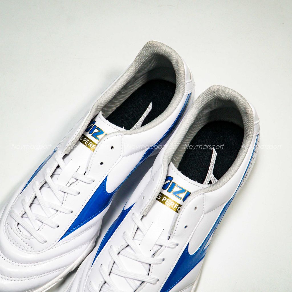 Giày đá bóng Mizuno Morelia II Club AS TF Mugen - White/Laser Blue P1GD241625