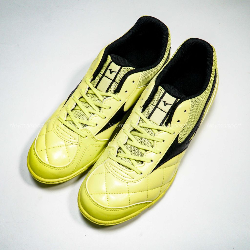 Giày đá bóng Mizuno Morelia Sala Club TF New Upper - Neon Yellow/Black Q1GB241604
