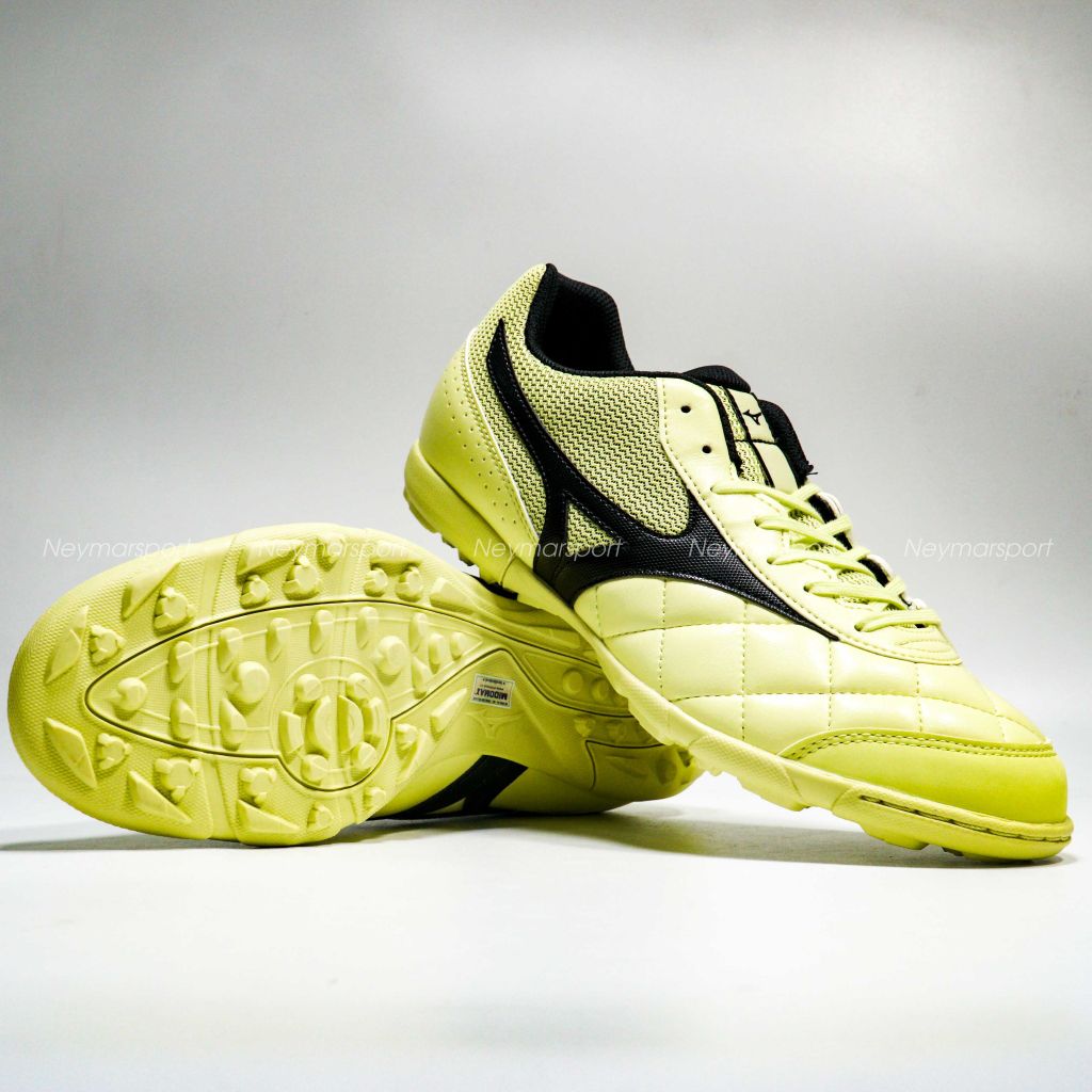 Giày đá bóng Mizuno Morelia Sala Club TF New Upper - Neon Yellow/Black Q1GB241604