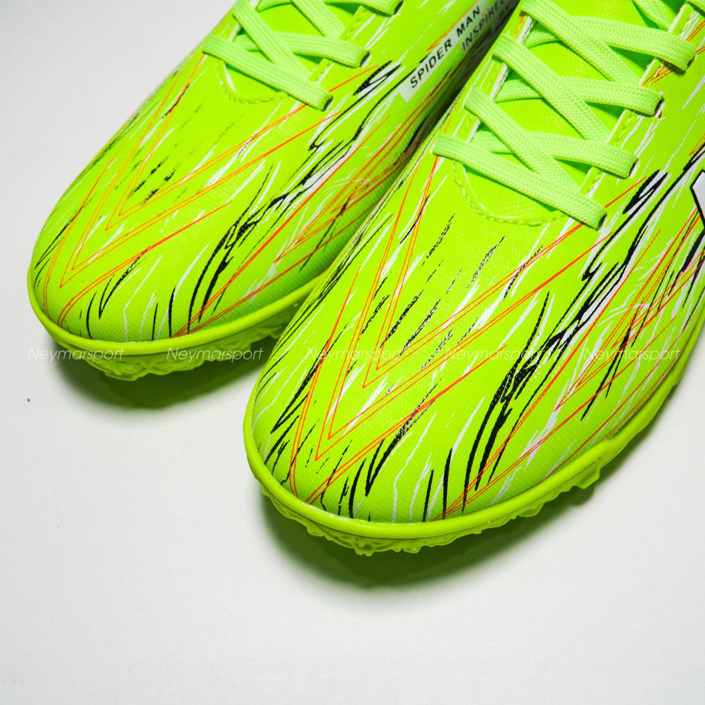 Giày đá bóng NMS SPIDER - Green Neon/White