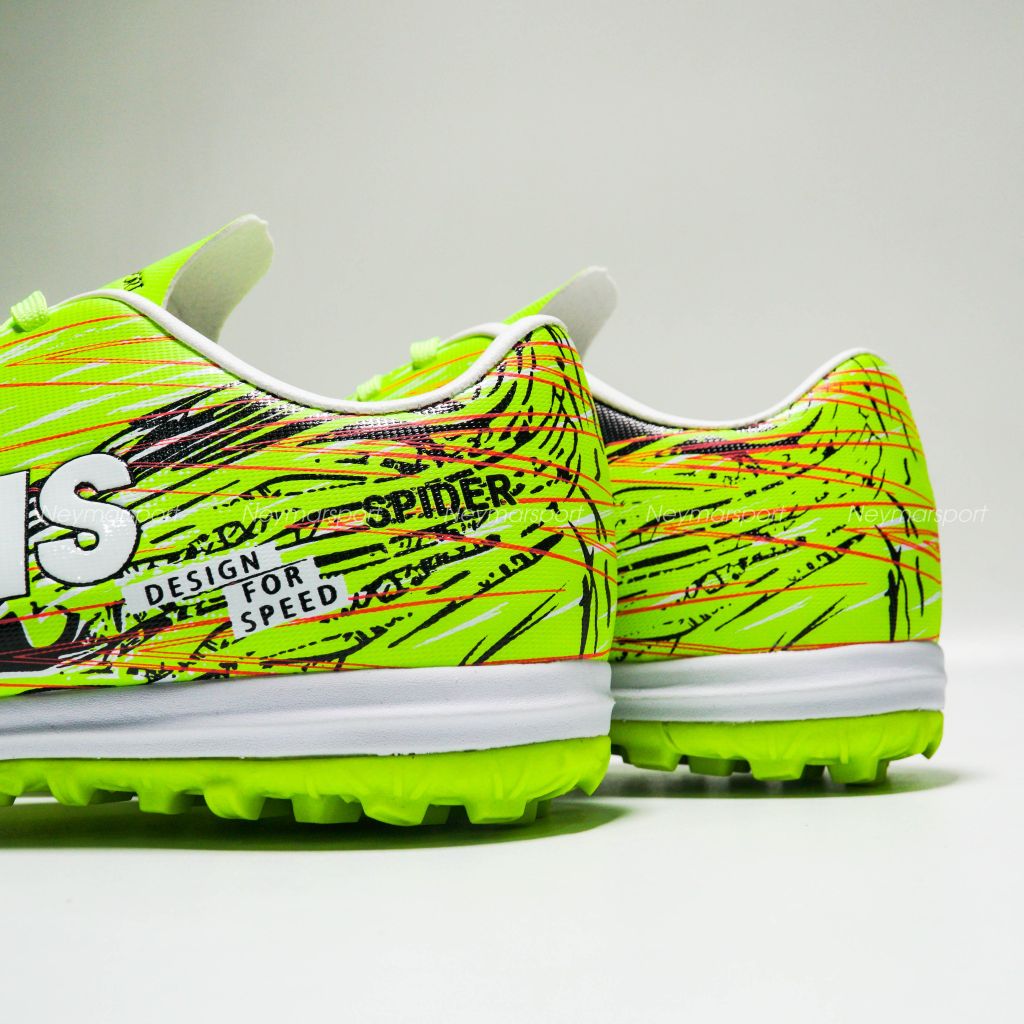 Giày đá bóng NMS SPIDER - Green Neon/White