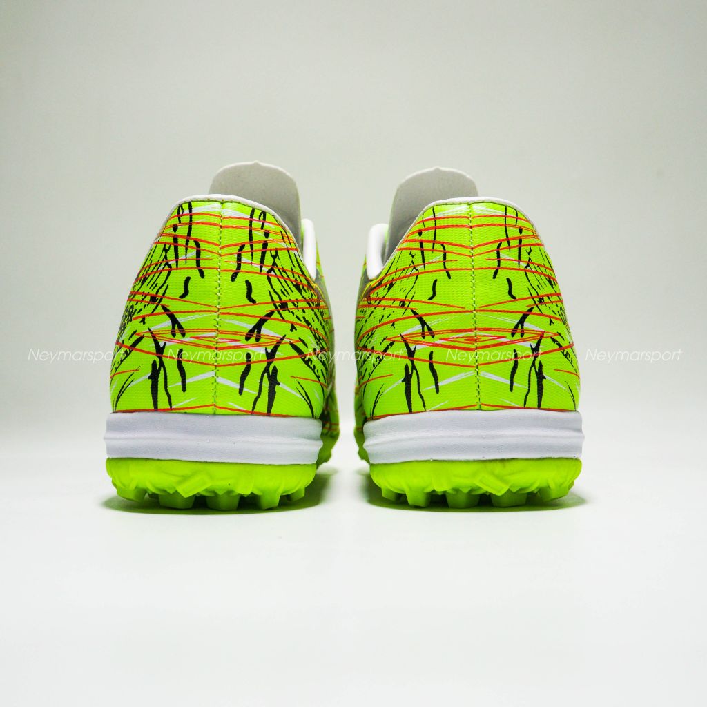 Giày đá bóng NMS SPIDER - Green Neon/White