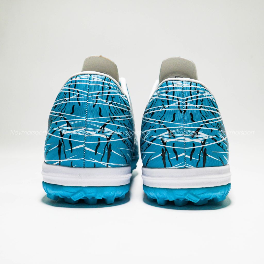 Giày đá bóng NMS SPIDER - Aqua Blue/White