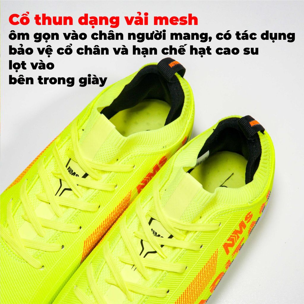 Giày đá bóng NMS CAPITAN TF - Yellow/Red