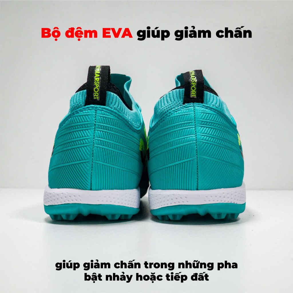 Giày đá bóng NMS CAPITAN TF - Turquoise/Black
