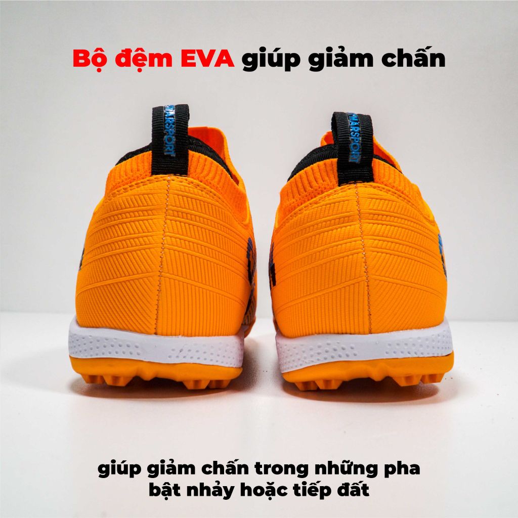 Giày đá bóng NMS CAPITAN TF - Orange/Blue