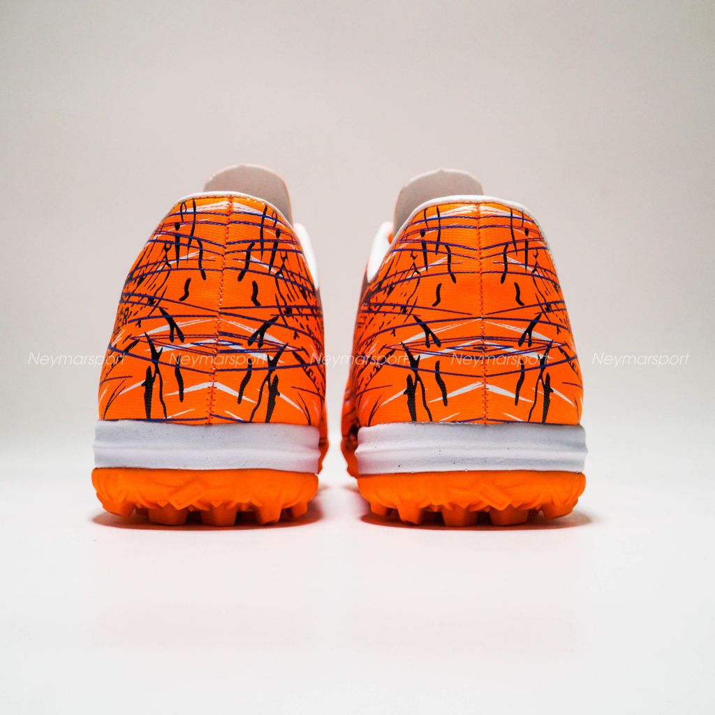 Giày đá bóng NMS SPIDER - Bright Mango/White