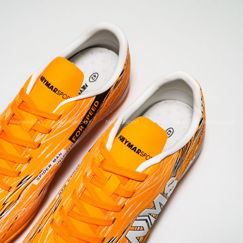 Giày đá bóng NMS SPIDER - Orange/White