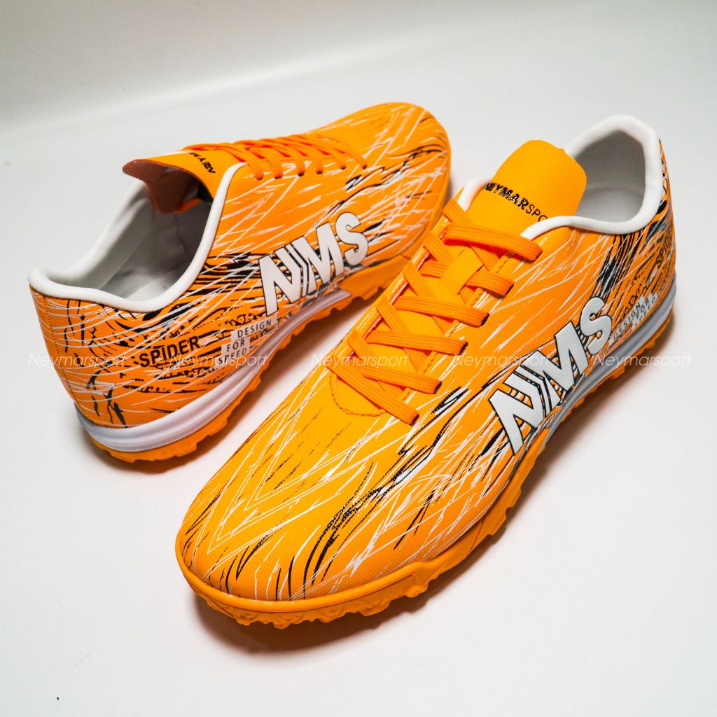 Giày đá bóng NMS SPIDER - Orange/White