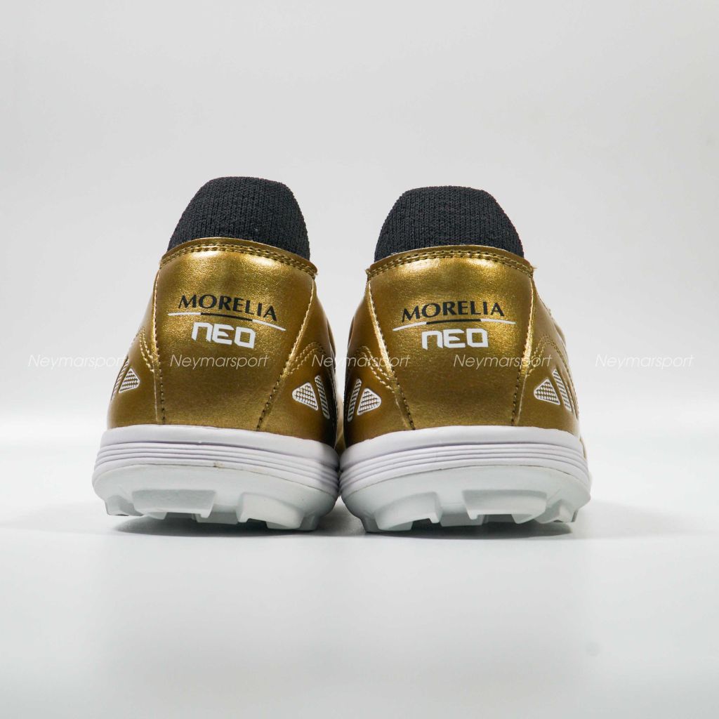 Giày đá bóng Mizuno Morelia Neo III Pro TF - Gold/White P1GD238452