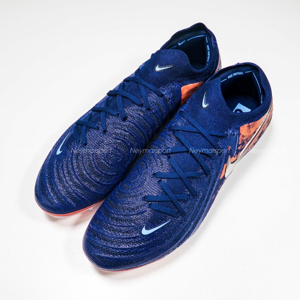 Giày đá bóng Nike Phantom GX II Elite FG Erling Haaland Personal Edition - Blue Void/Chrome LIMITED EDITION HF6361-400