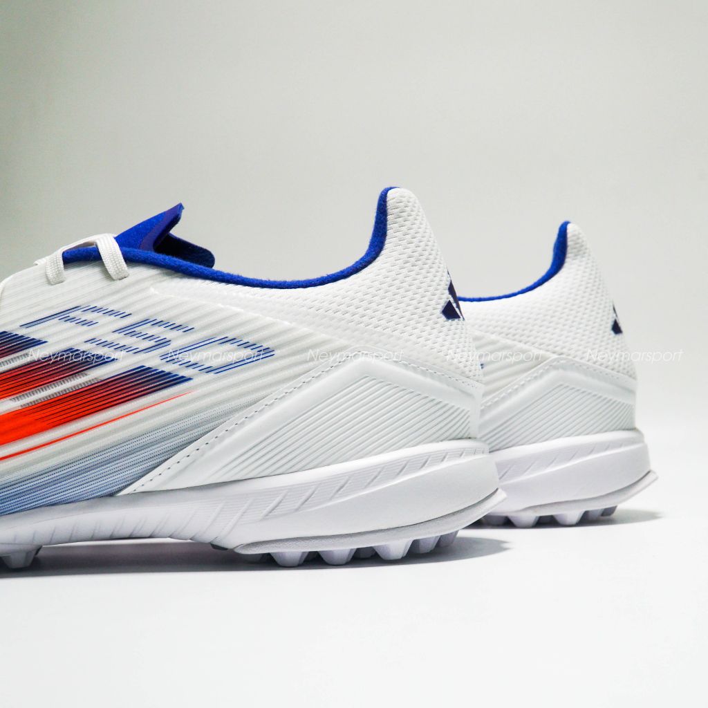 Giày đá bóng adidas F50 League TF Advancement - Footwear White/Solar Red/Lucid Blue IF1343