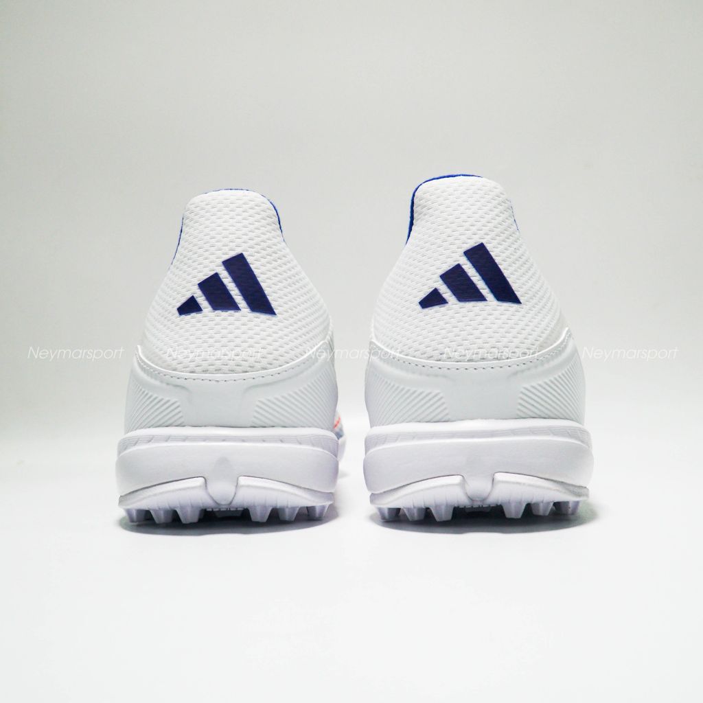 Giày đá bóng adidas F50 League TF Advancement - Footwear White/Solar Red/Lucid Blue IF1343