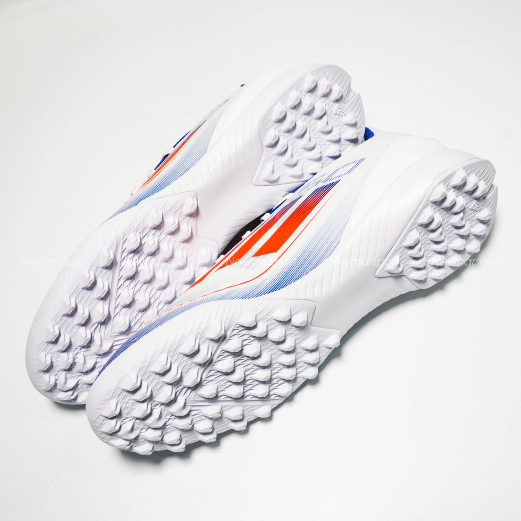 Giày đá bóng adidas F50 League TF Advancement - Footwear White/Solar Red/Lucid Blue IF1343