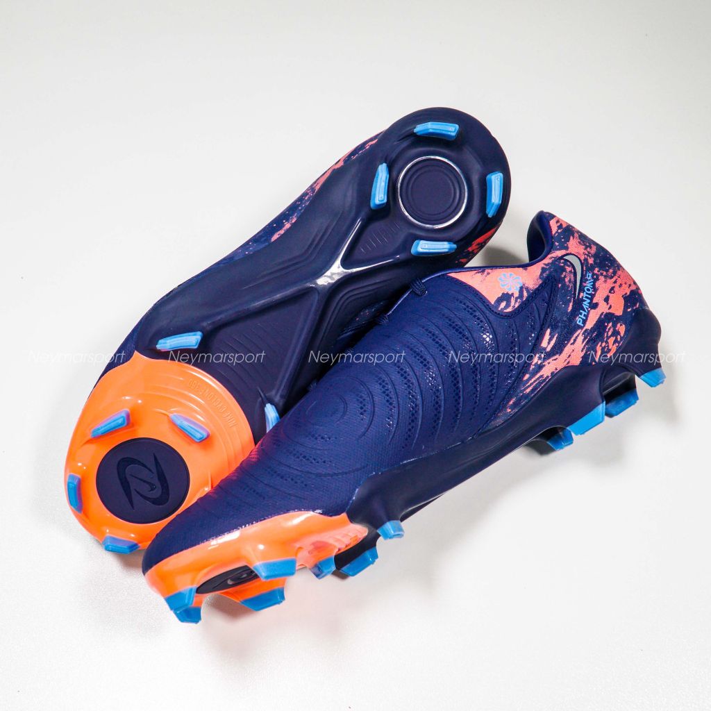 Giày đá bóng Nike Phantom GX II Academy MG Erling Haaland Personal Edition - Blue Void/Chrome LIMITED EDITION HF1609-400