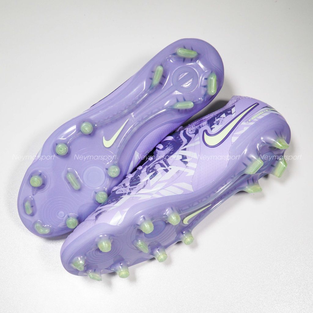 Giày đá bóng Nike Tiempo Legend 10 Elite FG United - Purple Agate/Barely Volt HF1592-500