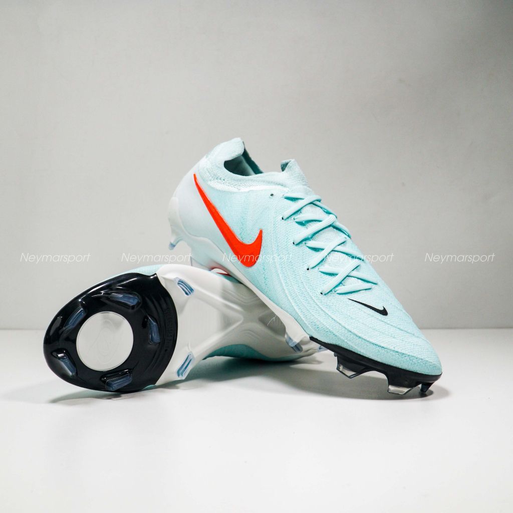 Giày đá bóng Nike Phantom GX II Pro FG Mad Energy - Mint/Atomic Red/Off Noir FJ2563-300