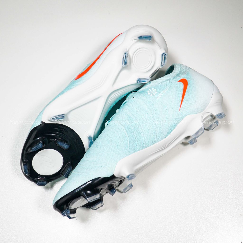 Giày đá bóng Nike Phantom GX II Pro FG Mad Energy - Mint/Atomic Red/Off Noir FJ2563-300