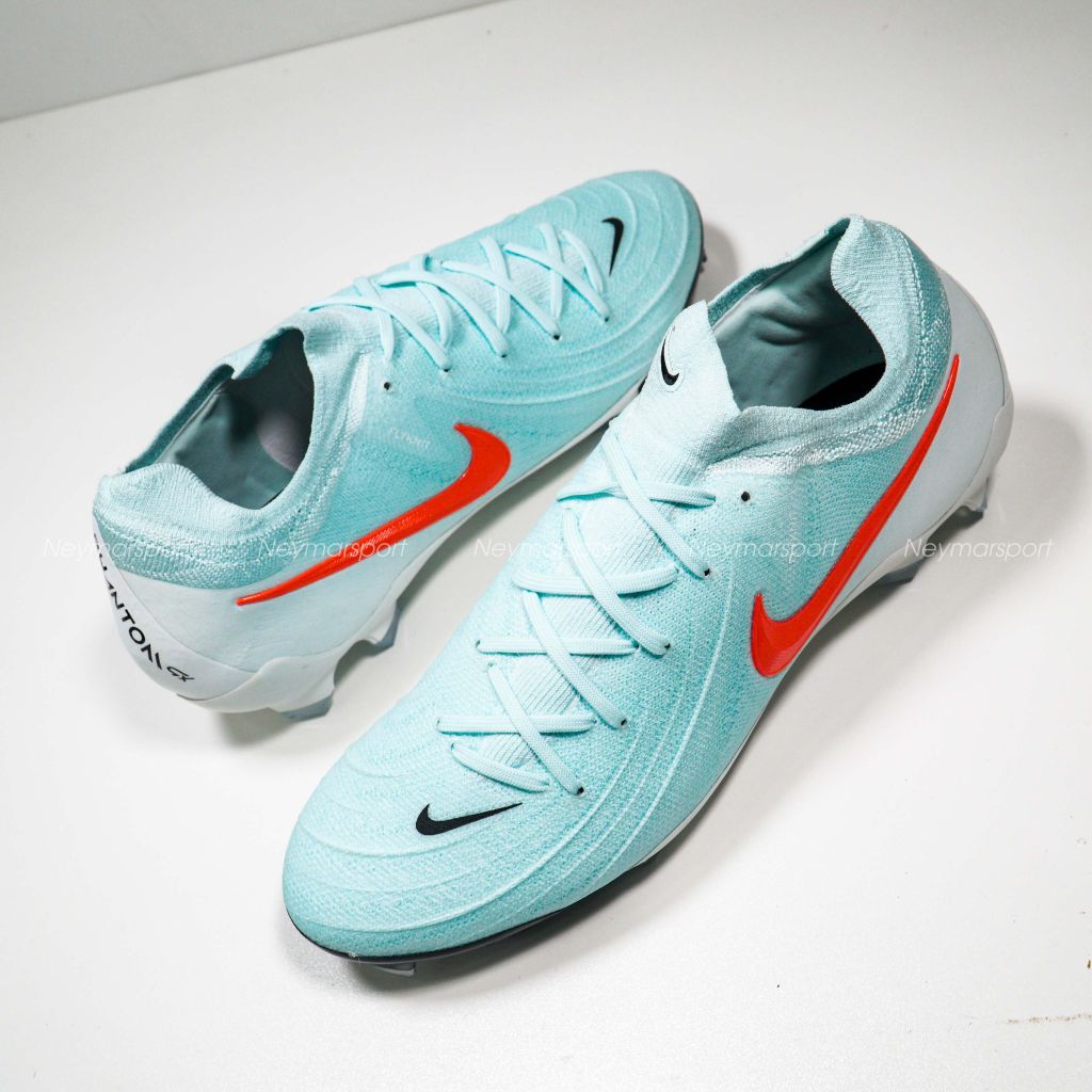 Giày đá bóng Nike Phantom GX II Pro FG Mad Energy - Mint/Atomic Red/Off Noir FJ2563-300