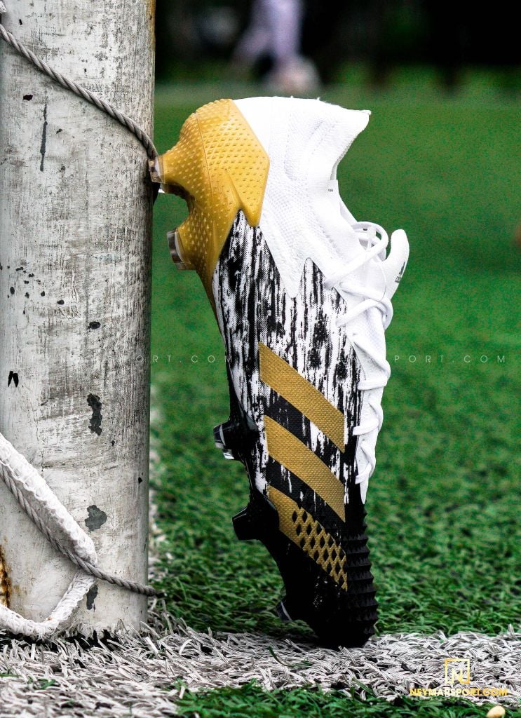 adidas Predator 20.1 Low FG/AG Inflight - Footwear White/Gold Metallic/Core Black