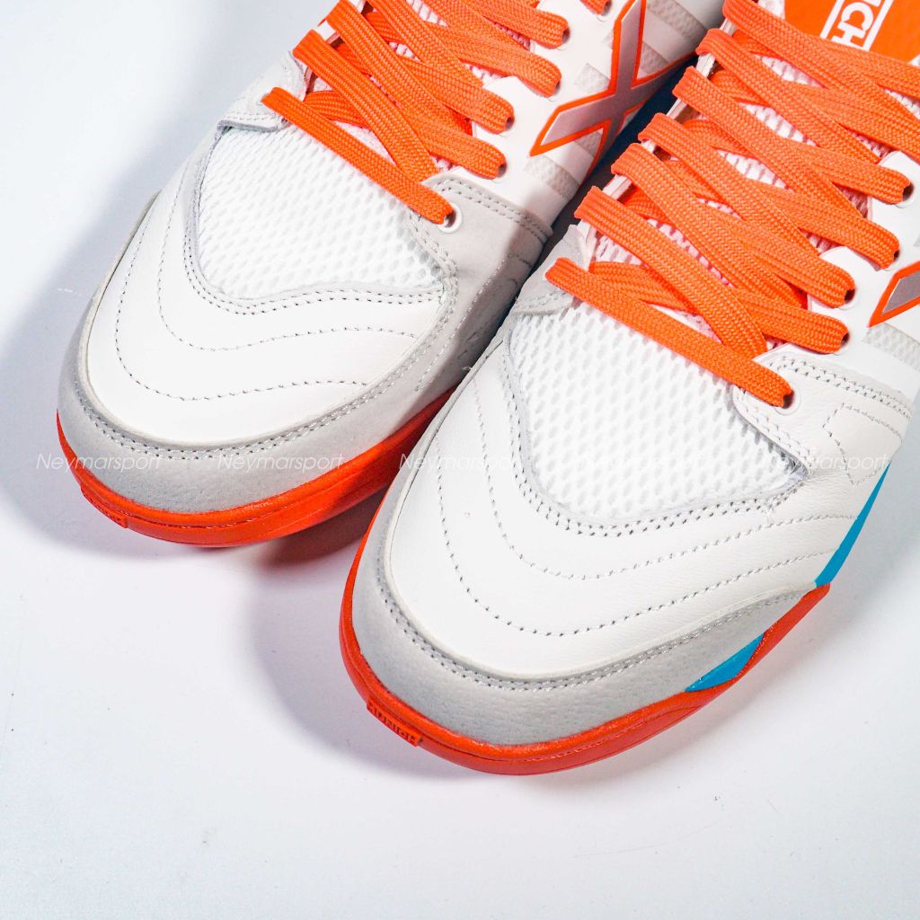 Giày đá bóng X MUNICH PRISMA 24 BLANCO - White/Aqua Blue 3116024